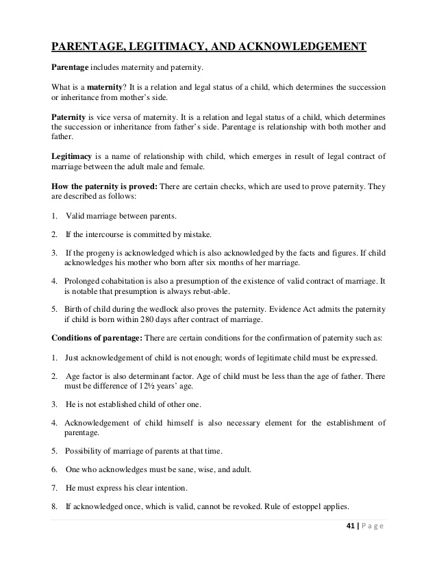 S 1-4 Evidence Act Notes